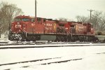 Westbound manifest approaches the connection